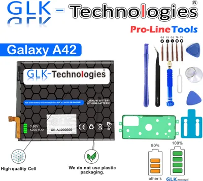 Produktbild von GLK-Technologies für Original Samsung Akku EB-BA426ABY Galaxy A42 5G 2023 B.j