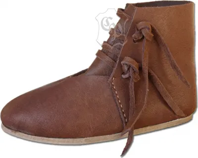 Produktbild von Mittelalterliche Kinderschuhe mit Schnürverschluss : 30 Größe: 30