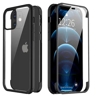 Produktbild von Valenta 584685, Cover, Apple, iPhone 12 mini, 13,7 cm (5.4"), Schwarz