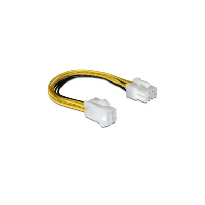 Produktbild von Delock - Adapter für Power Connector - 4 PIN ATX12V (M) zu 8-poliges EPS12V (W) - 15 cm