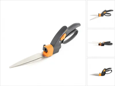Produktbild von Fiskars 113680 Servo-System Rasenkantenschere