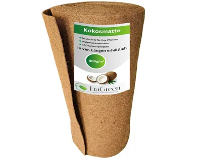 Produktbild von Kokosmatte 800g/m² 1m x 0,5m Winterschutz Pflanzen Kälteschutz Frostschutz