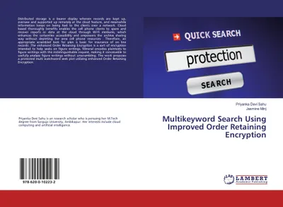 Produktbild von Multikeyword Search Using Improved Order Retaining Encryption
