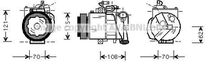 Produktbild von PRASCO AI4294 Ladeluftkühler LLK für AUDI A4 Avant (8K5, B8) Turbo Intercooler