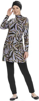 Produktbild von Hasema Burkini, Bademode, Hijab,Badeanzug, Tesettür Mayo, Swimwear A-226