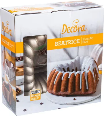 Produktbild von Decora 0080110, Kuchenform, Herz, Metallisch, Aluminium, 280 mm, 270 mm