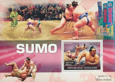 Produktbild von Briefmarken Togo 2010 Mi Block 533 (kompl. Ausgabe) postfrisch Sumo (Asashoryu Aikinori)