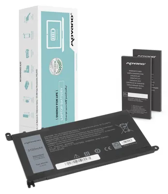 Productafbeelding van WDX0R P75F P62F P66F T2JX4 WDXOR accu voor Dell
