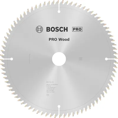 Produktbild von PRO Wood Kreissägeblatt, 254 x 2,5 x 30 mm, Z80