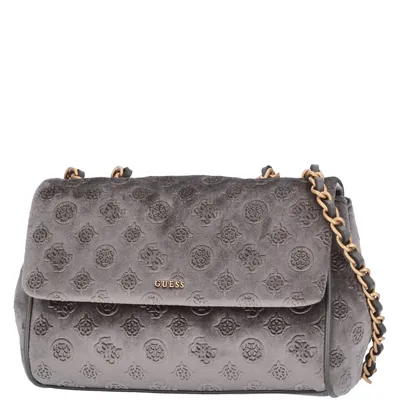 Produktbild von GUESS Damen Schultertasche Inia charcoal