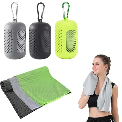 Image de Lot de 3 serviettes rafraîchissantes pour le sport et le fitness