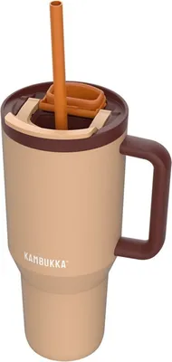 Zdjęcie produktu dla Kambukka Rio Kubek termiczny ze słomką 950ml Tumbler Almond Dream