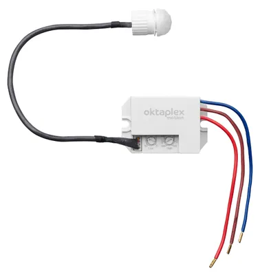 Obrázok produktu pre Integrovaný detektor pohybu pre vonkajšie použitie, stupeň krytia IP65 / IP20, 360° infračervený senzor
