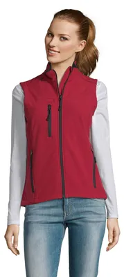 Image de SOLS - Gilet « Rallye » pour femmes sans manches LT1838 (L) (rouge)