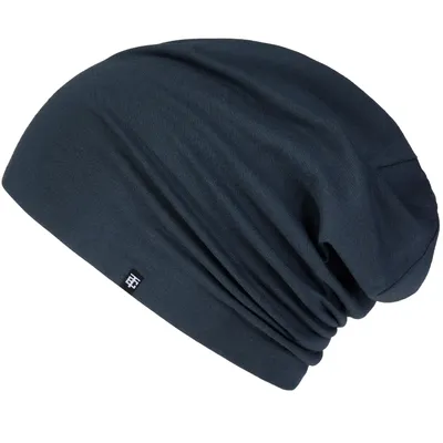Produktbild von Enter the Complex® leichte Beanie Mütze, Übergangsmütze, Baumwolle (Jersey), Anthrazit, L/XL