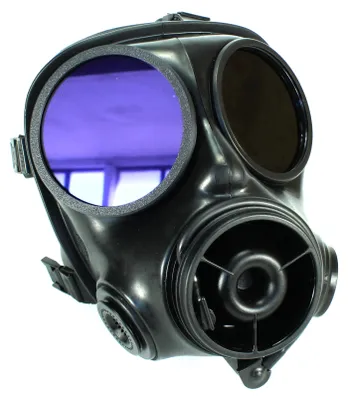 Produktbild von Outsert Linsen für S10 Gasmaske Purple / Lila Außenring Gasmask Britische S10