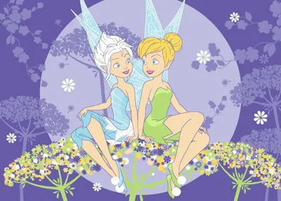 Produktbild von Disney Fairies Kinderteppich 133cm x 95cm