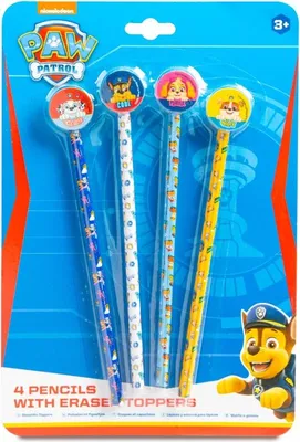 Produktbild von RMS Paw Patrol Set mit 4 Bleistiften 97-0017 12085
