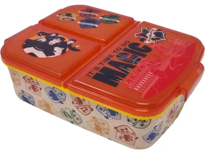 Productafbeelding van Lunchbox voor kinderen, kunststof, BPA-vrij, designs van Harry Potter