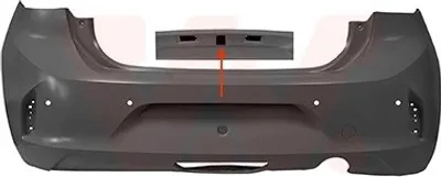 Produktbild von VAN WEZEL Heckstoßstange Stoßfänger Hinten für OPEL Corsa F CORSA F Kasten/Schrägheck