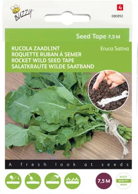Produktbild von Saatgutband Rucola 7 m Samen Themenserie
