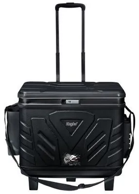 Produktbild von Sitz-Trolley Troutman mit Sitzfunktion, 37 l, 52x51x30 cm, Teleskopgriff, 3 Halteröhren