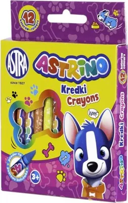 Produktbild von Astra Kredki grafitowe 12 kolorw