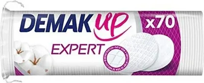 Produktbild von Demak'up Wattepads Expert 70 Stück, rund