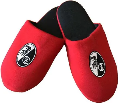 Produktbild von SC Freiburg Hausschuhe "Logo" Gr. 42/43