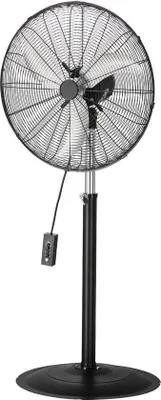 Obrázek produktu pro Průmyslový stojanový ventilátor – 24 palců, ventilátor s oscilací do 85 stupňů, s nastavitelnou výškou a 3 rychlostmi, ideální pro náročné aplikace