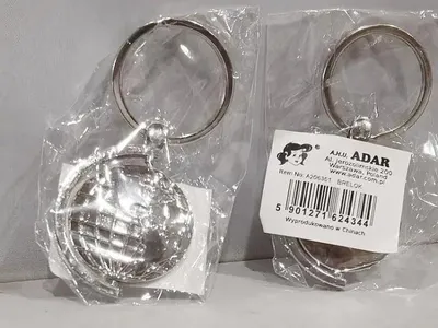 Zdjęcie produktu dla Brelok metalowy globus - ADAR