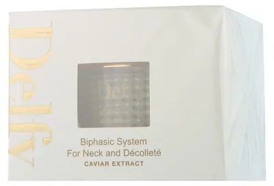 Productafbeelding van Delfy Cosmetics Tweefasensysteem voor Hals en Décolleté met Caviar-extract (80 ml)