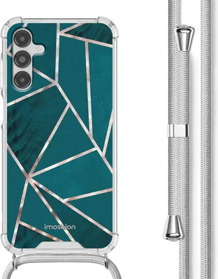Image de étui design imoshion avec cordon pour le Samsung Galaxy A14 (5G/4G) - Petrol Green Graphic