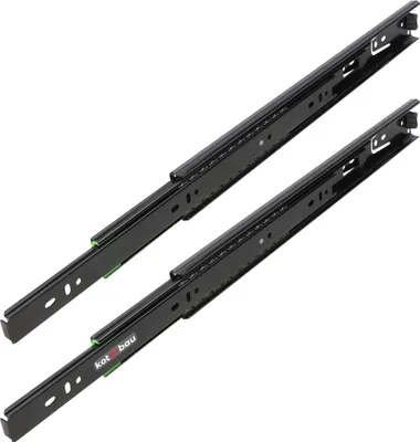 Immagine prodotto di KOTARBAU® 1 coppia di guide a estrazione totale Guide per cassetti 400 mm Guide estraibili per cassetti Sistema di guide Guide estraibili Guida scorrevole Guida per cassetti