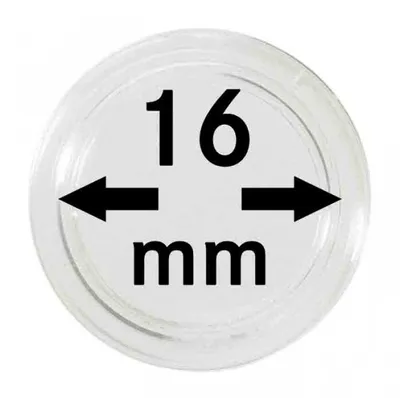 Produktbild von Lindner 2250016P Münzkapseln 16 mm-10er Pack