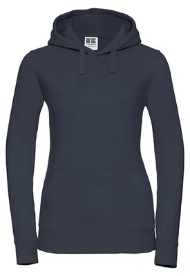Productafbeelding van Russell Damenhoodie, 3-laags, model FK691 (maat S) (marineblauw)