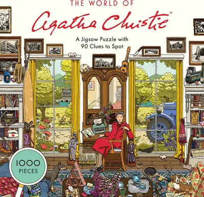 Produktbild von The World of Agatha Christie 1000 Piece Puzzle
