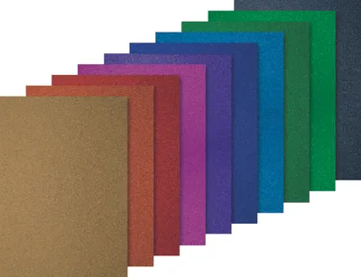 Productafbeelding van Heyda 2118931003 GlitterkartonSort.Basic