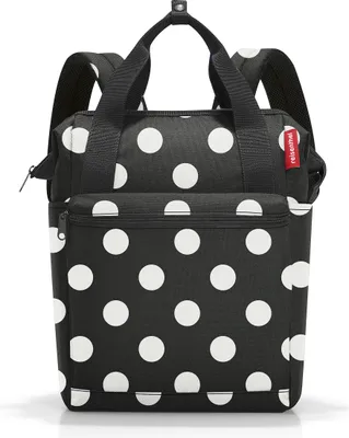 Image de reisenthel® JR7073 reisenthel® Rucksack allrounder R Kunstfaser schwarz/weiß 12,0 l