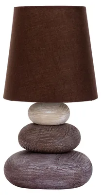 Produktbild von Näve 3045214 Stoff-Tischleuchte ; Farbe: Braun