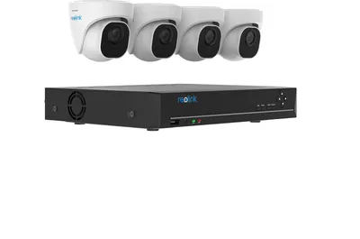 Image de Reolink Set caméra de surveillance 4K extérieur, détection de personnes et de véhicules, 4X 8MP PoE caméra IP et 2TB HDD 8CH NVR pour enregistrement 24/7