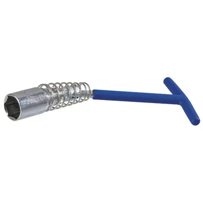 Image de TOPEX Clé articulée pour bougies d'allumage 16 mm, poignée en T