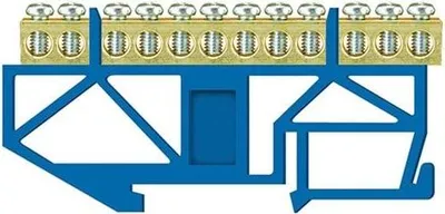 Image de Bornier DIN LZ 11/N BLEU 10