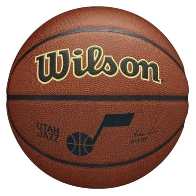 Produktbild von Wilson - "Team Alliance Utah Jazz" Basketball, NBA PP9357 (7) (Braun)