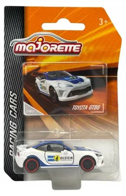 Obrázok produktu pre Majorette Toyota Gt86 Biely Kovový Model Auta 1:64