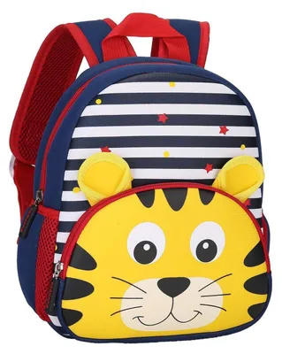 Obrázok produktu pre Detský ruksak Mini Zvieratká pre chlapcov a dievčatá, 25x10x30 cm, materiál: polyester