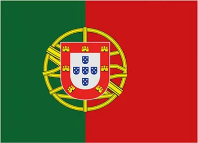 Produktbild von Printwear  | Fahne Portugal / 90 x 150 cm - Farbe: Portugal - Größe: 90 x 150 cm