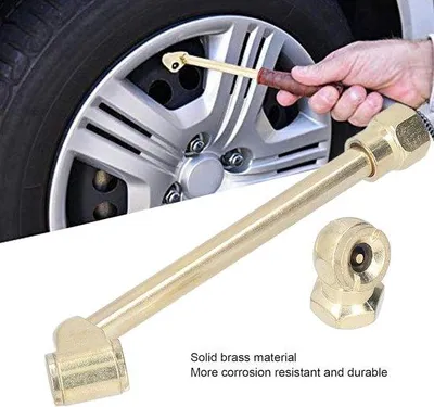 Obrázok produktu pre Kovová pumpa na pneumatiky pre bicykle, motocykle a nákladné automobily.