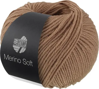 Produktbild von Lana Grossa - Merino Soft 0018 hellbraun