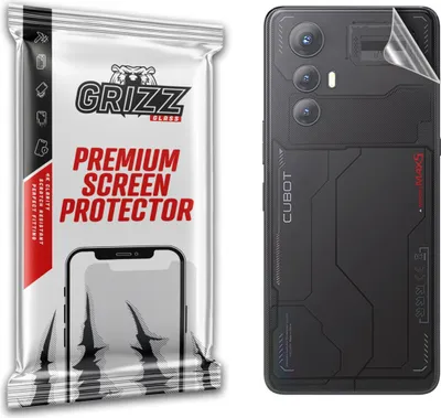 Produktbild von Folie für die Rückseite GrizzGlass SatinSkin für Cubot Max 5
